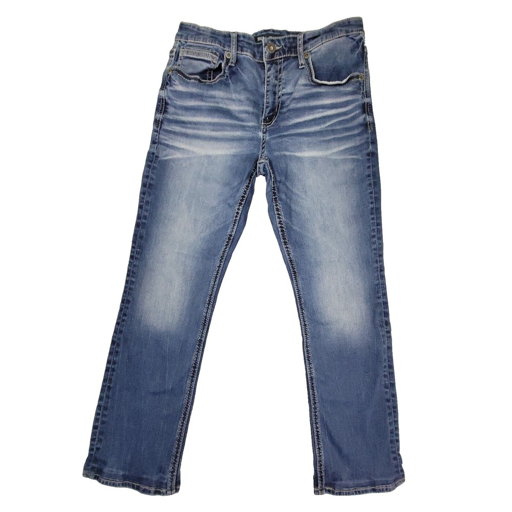 BKE Jake Jeans Mens‎ 30x27 Straight Medium Washed Denim Comfort